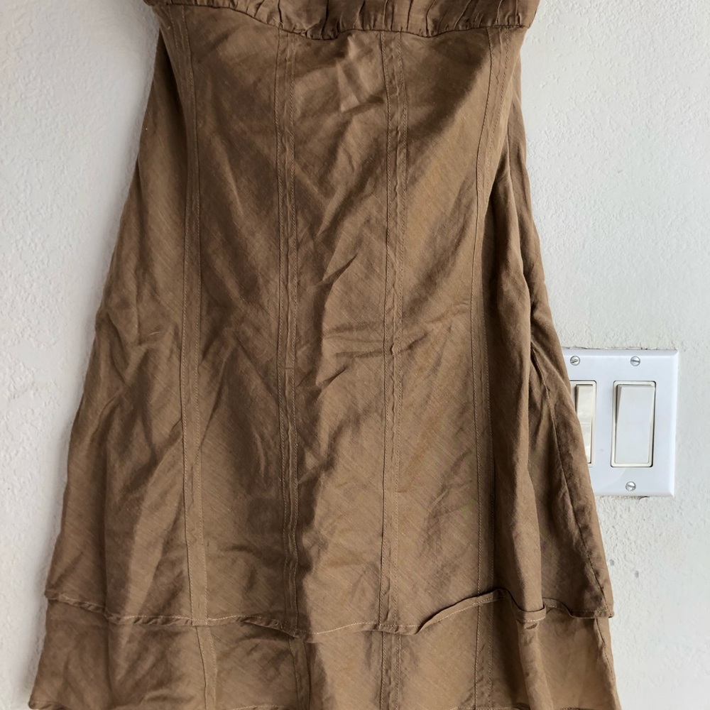 Strapless dress by Sass and Bide